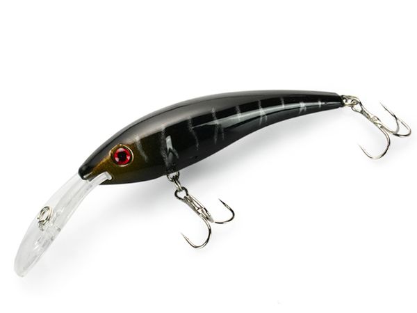 

lot20 fishing lures crankbait hooks 14.9g/12cm black