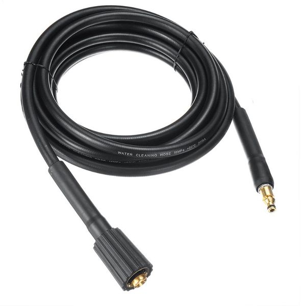 

watering equipments high pressure washer hose m22 18mpa 5 10 15m black garden car washing pipe sprayer for nilfisk c100 accessories tools