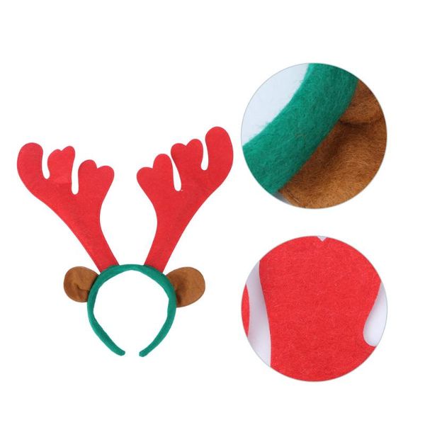 

christmas decorations 4pcs cloth headwear hairband antlers headdress for child
