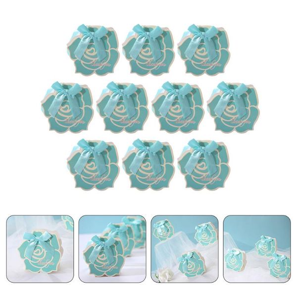

gift wrap 10pcs wedding candy boxes paper containers creative cases for party