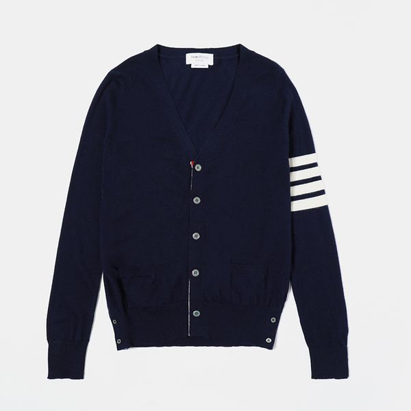 

sweater knit tb classic 5 button cashmere cardigan coat four bars men's and women's autumn winter fashion br, White;black