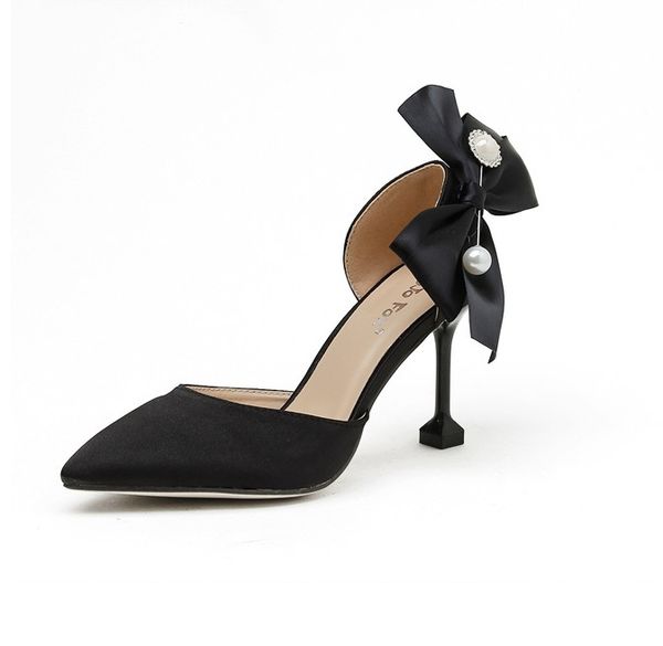 

11cm summer sandals women open toe thin high heels sandal female buckle strap wedding shoes, Black