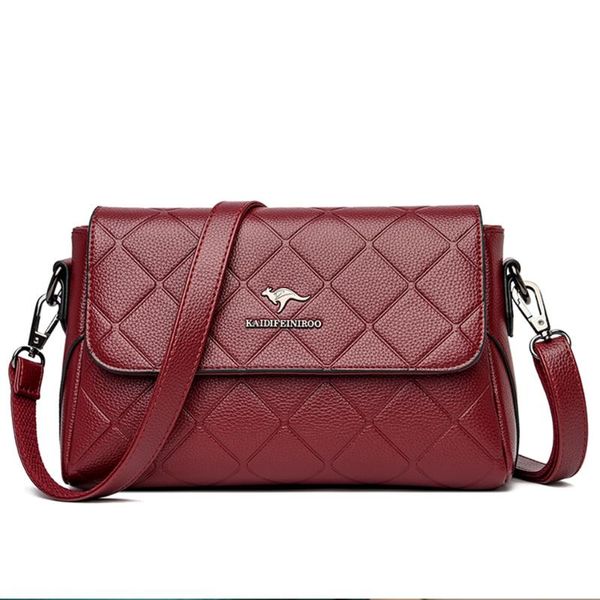 

evening bags fashion ladies pu leather shoulder corssbody bag for female laies flap messenger 2021