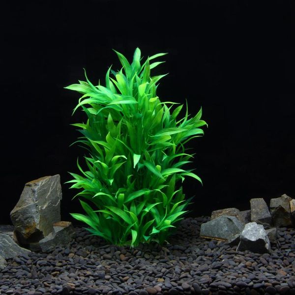 

decorations aapet 1pc silicone simulation plant aquarium decorative accessories artificial decorating ornament for fish tank