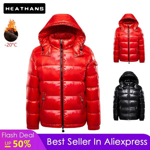 

men's women's white duck feather shiny et, hoodie, thick and warm, wholale, new lovers, Black