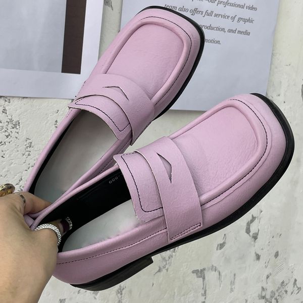 

2021 women flats fashion loafers oxford flat heel shoes woman spring casual candy color mary jane new female sneakers shoes, Black