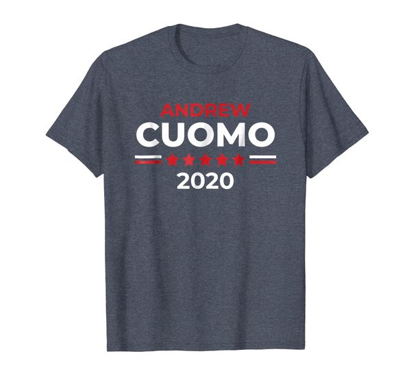 

andrew cuomo shirt president 2020 campaign t-shirt, White;black