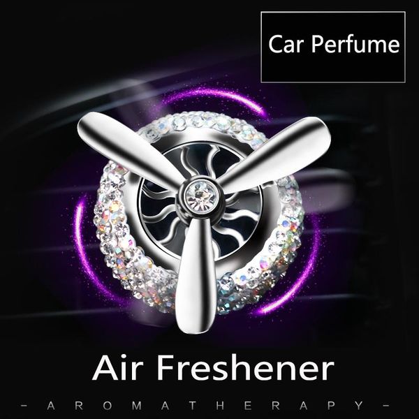 

car air freshener perfume clips fragrance crystal diamond outlet vent fresh women