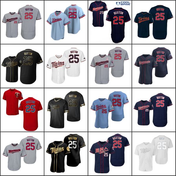 

minnesota twins men 25 byron buxton women youthjerseys, Black;red
