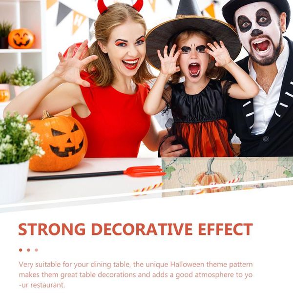 

mats & pads 4pcs kitchen decorative placemats pumpkin heat-resistant table