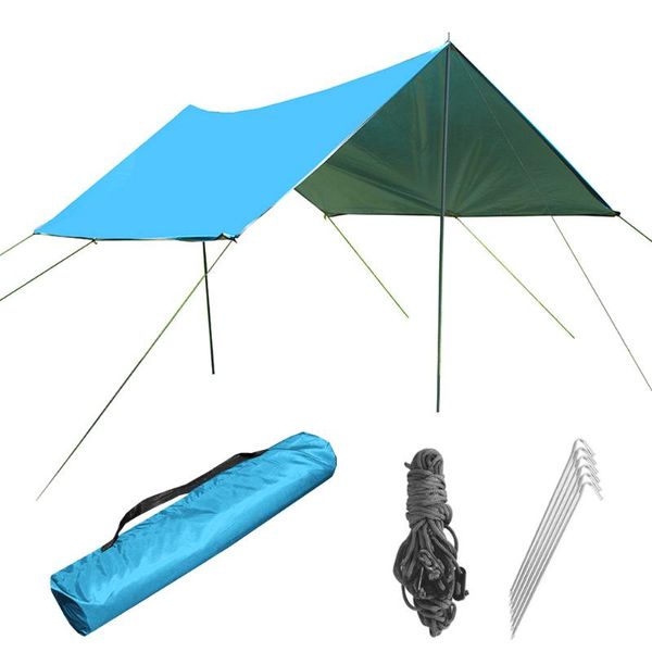 

tents and shelters outdoor camping multifunctional sun shade sail rectangle canopy for hiking patio lawn garden backyard awning tent
