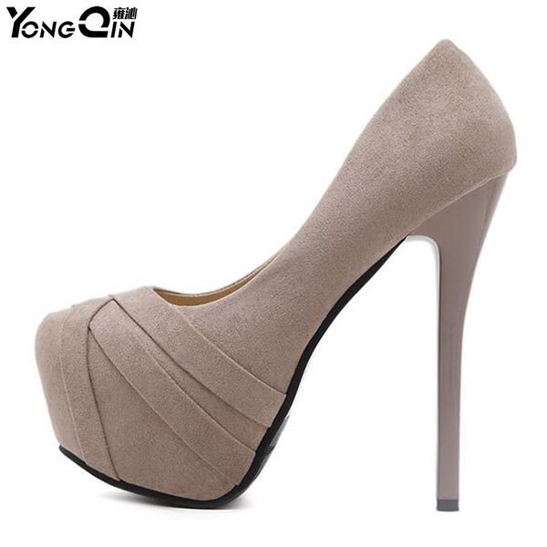 

fashion summer women pumps shoes 14cm high heels nightclub dress, Black
