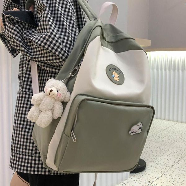 

backpack 2021 fashion women high school waterproof men black student bag for teenage capacity travel mochilas rucksack
