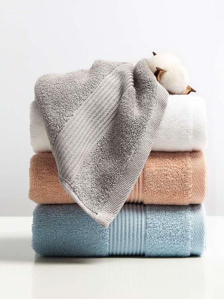 

towel pure cotton couple wipe face household soft absorbent cute bath wash
