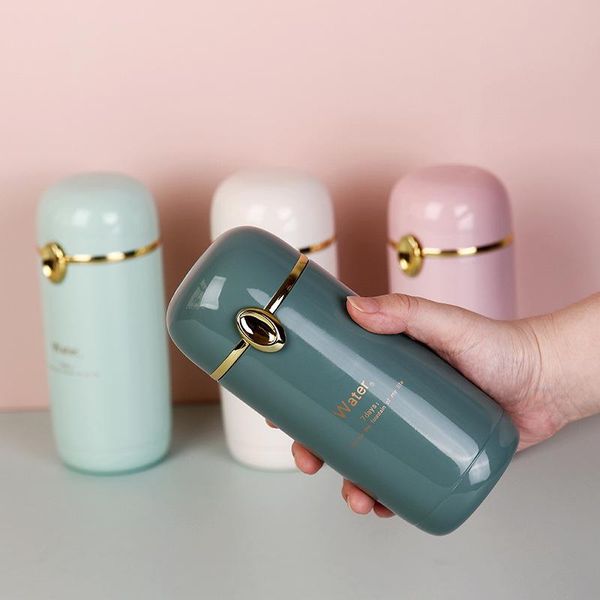 

water bottles cross border big belly cup bounce insulated fashion light luxury 304 stainless steel glass gift customizable vacuum insulati