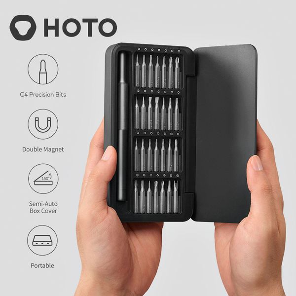 

28 in 1 precision screwdriver kit multi-functional hand tool screwdriver set magnetic aluminum box for home diy
