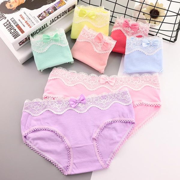 

girly panties girl underwear child's underpants briefs short lady older children xwh-a-3-6p, Camo