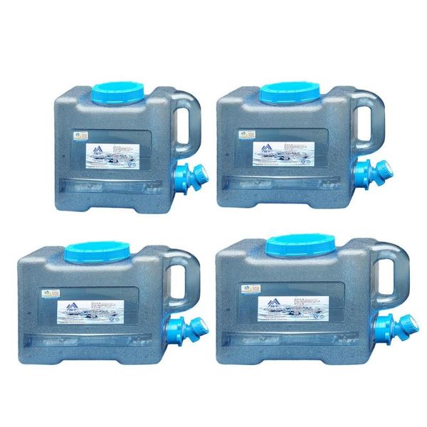 

hydration packs 6l/8l/13l/18l capacity outdoor water bucket with faucet portable drinking tank container storage for camping hiking picnic