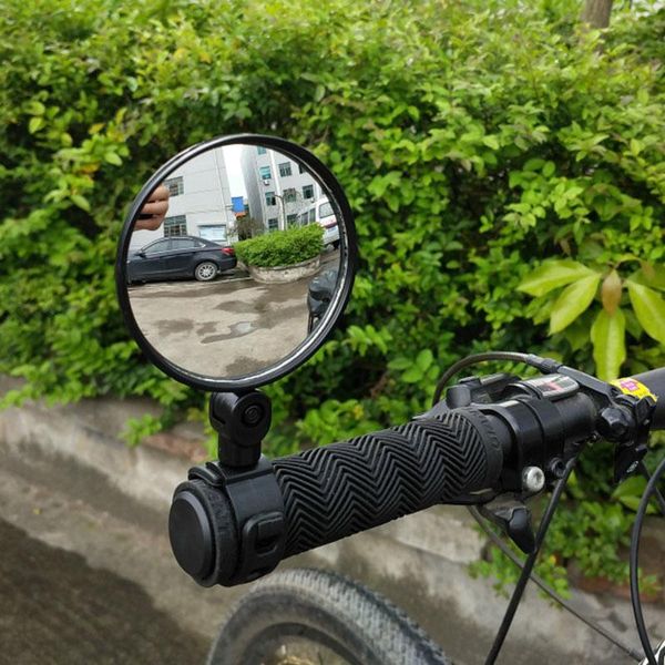 

bike groupsets 1pcs mirror wide angle 360 degree rotate bicycle handlebar rear view mirrors mtb road accessories