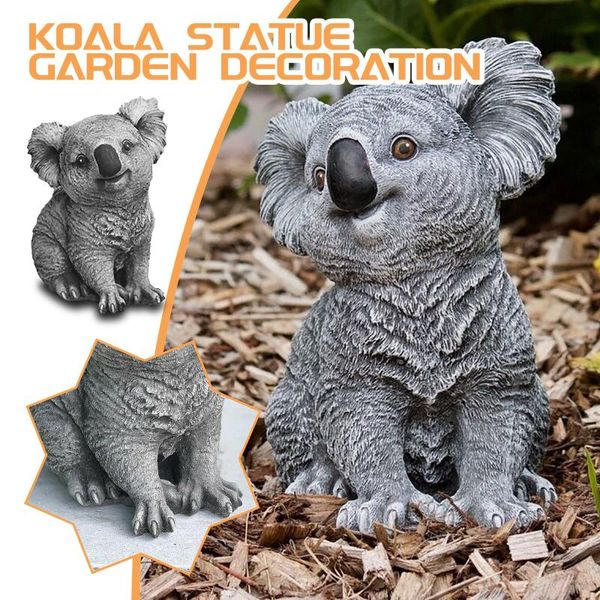 

garden statue outdoor decor,koala-statue,naughty sculpture yard decorations