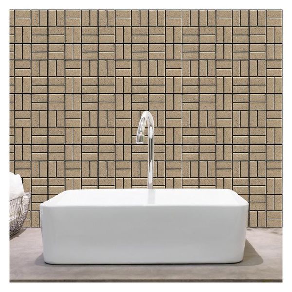 

wall stickers pvc brick pattern 3d living room tv bathroom household decorative wallpaper