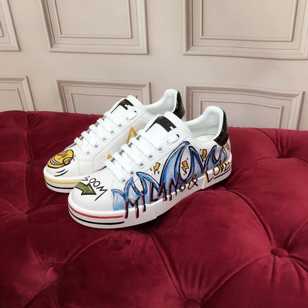 

luxury brand designer men women casual shoes track triple white black sneakers leather trainer nylon printed platform trainers shoes 0702