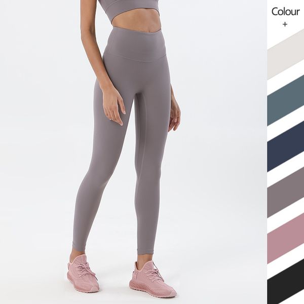 

3.0 one-piece cutting high waist gym jogging fitness athletic legging yoga pants soft naked-feel sport