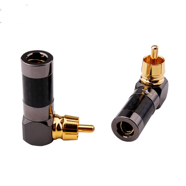 

smart power plugs audio connector rca gold plug male 90 degree adaptor video speaker soldering adapter elbow hifi jack