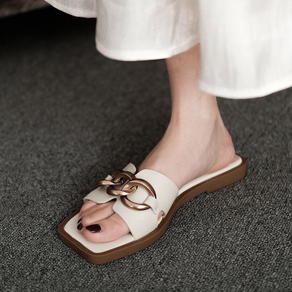

luxury slippers kapoman slippers style for women in summer 2021, Black