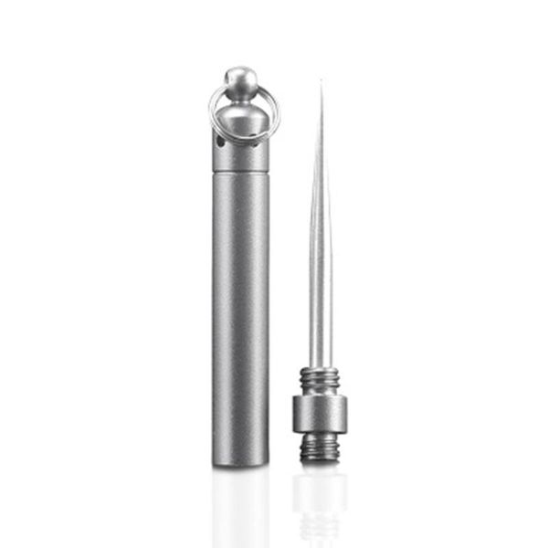 

forks stainless steel toothpick aluminum metal holder decorative portable outdoor with reusable fruit picks
