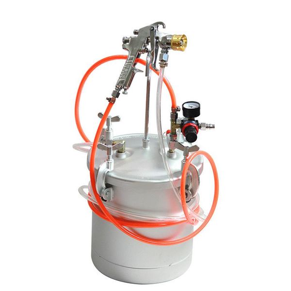 

pneumatic tools 2l latex paint imitation marble spray gun water-in-water pressure bucket colorful
