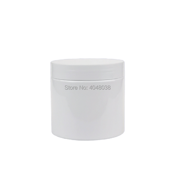 

storage bottles & jars 10pcs 25pcs refillable travel face cream lotion cosmetic container white plastic empty makeup jar pot 300ml