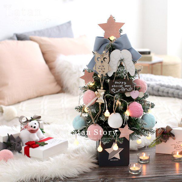 

factory outlet party decoration decoration cloth mini christmas tree deskcreative small mini window shopping mall pr