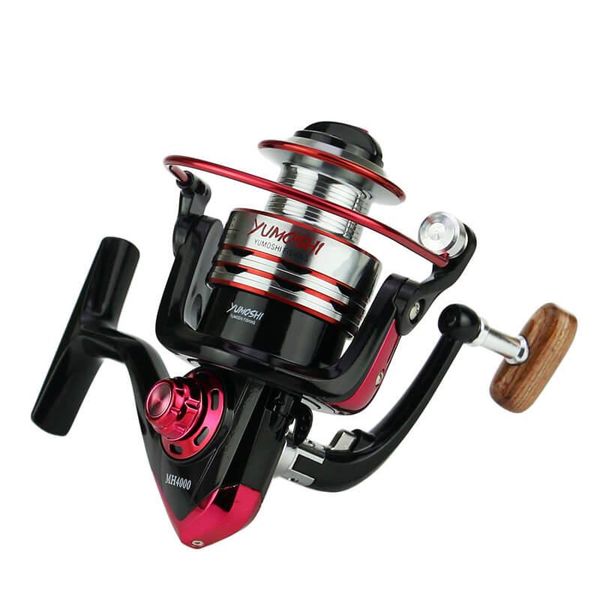 

baitcasting reels gapless spinning fishing reel 11bb mh1000-7000 5.2:1 metal carp wheel for l/r hand adjust handle