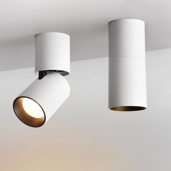 

spotlights 12w 25w led spotlight ceiling recessed frame surface 220v adjustable 355 degree angle