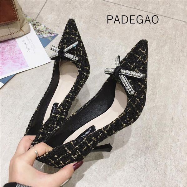 

dress shoes womens 2021 high heels ol casual fashion korean women pumps sexy, Black