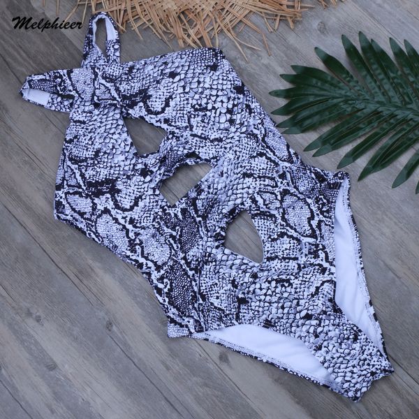 

sport snake ruched bottom swimwear bandage cross ba one piece swimsuit women summer monokinis swimming suit batherby air