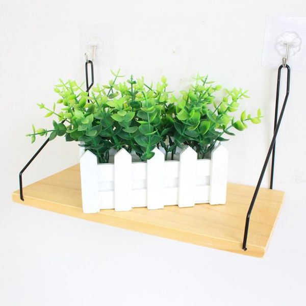 

other home decor simple style hanging rack wooden storage shelf bathroom bedroom kitchen ornament dropship