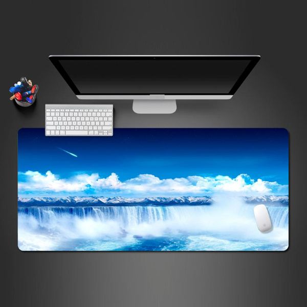 

mouse pads & wrist rests super cool sky creative pad advanced natural rubber washable edge lock game mousepad pc computer notebook mats