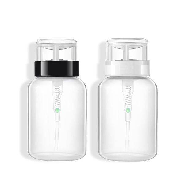 

storage bottles & jars 200ml nail polish remover press bottle moisture thickened with lock and leak-proof empty tool
