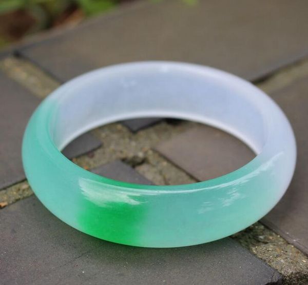 

half-flower emerald jade bracelet natural quartz jade bracelet female a-jade bracelet, Black