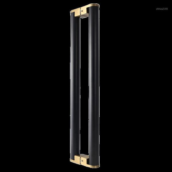 

handles & pulls glass door handle stainless steel push-pull framed solid wood handrail for assembler's shop1