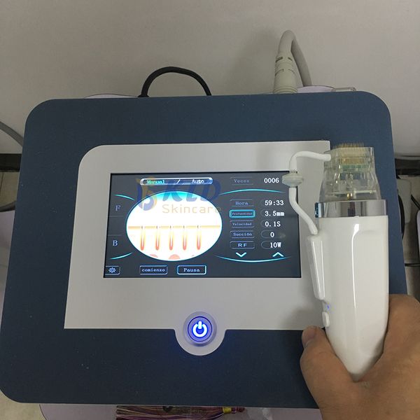 Radioteca portátil RF RF Microneedle Skin Strenking Machine Aneghlep Treatment para face e corpo