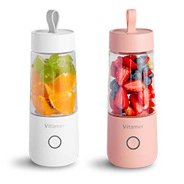 

camp kitchen usb electric youth juice cup acrylonitrile butadiene vinyl plastic tritan 304 stainless steel one-click cleaning