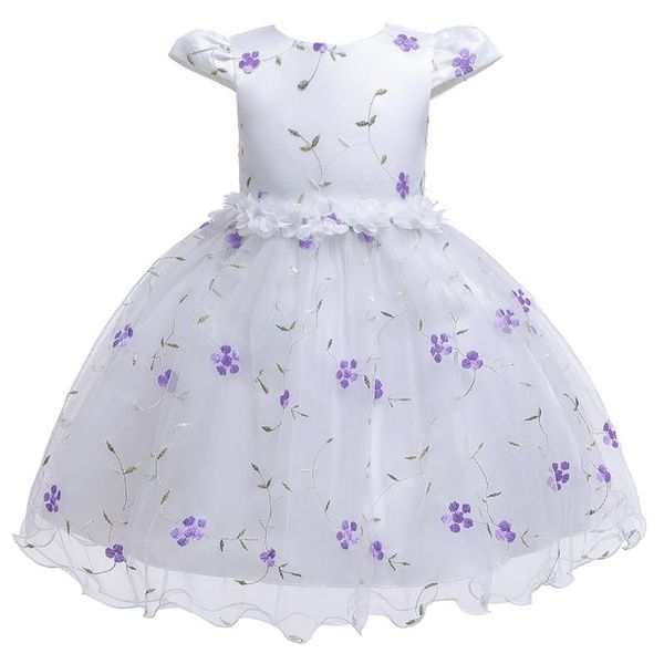 

girl's dresses flower girl for weddings first communion girls kids evening gowns 2021 pageant dress age 1 2 3 4 5 years, Red;yellow