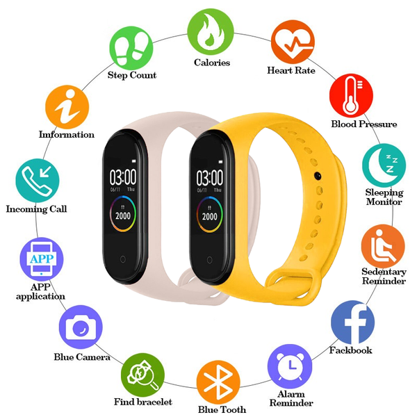 

smart wristbands bracelet reloj watch men band heart rate blood pressure fitness tracker smartwatch smartband gratis para o brasil
