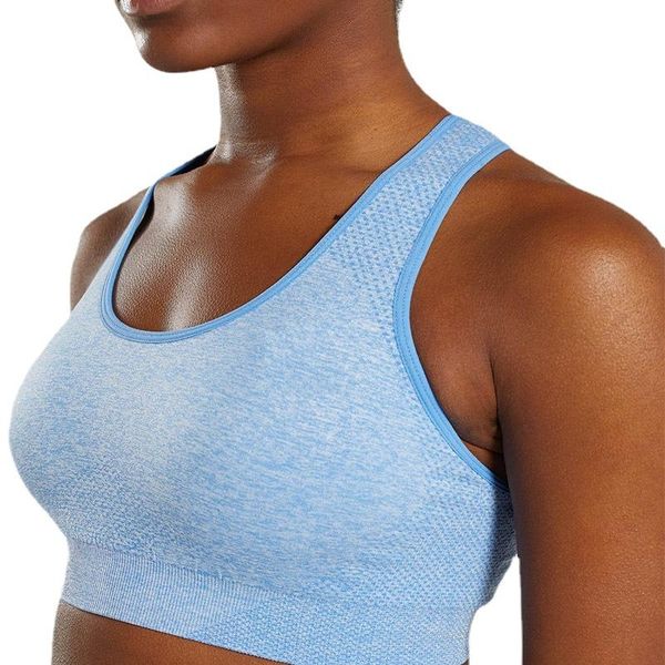 

bras european and american models of high-intensity sports bra fitness underwear knit gather running vest spring summer, Red;black