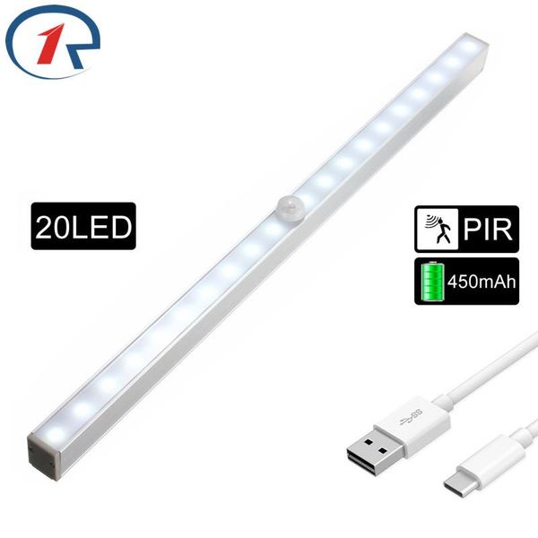 Sensor de movimento automático de economia de energia ZJright 18Led Luzes sem fio Lâmpada de cabines de cabines de cozinha de cozinha para o quarto de guarda