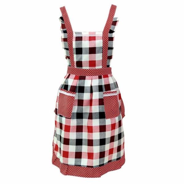 

aprons women lady restaurant home kitchen for pocket cooking cotton apron bib household cleaning tool dress #py10