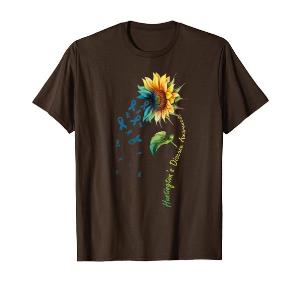 

Huntington' Disease Awareness Sunflower Shirt, Mainly pictures